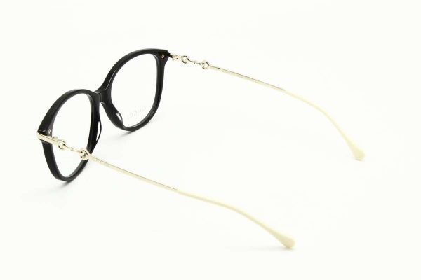 Gucci GG0967O - 001 black gold transparent 1