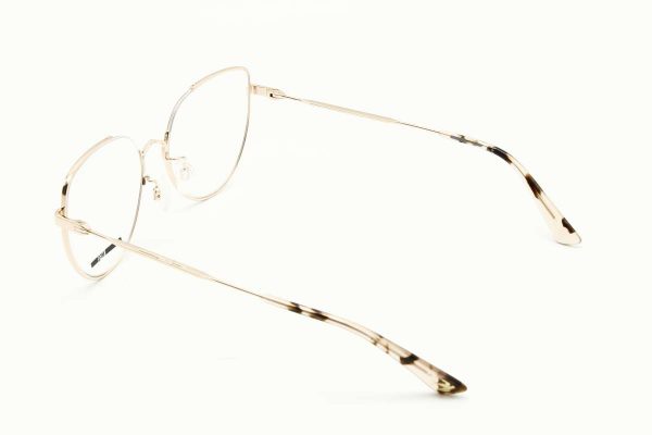 Mcq -Alexander Mcqueen MQ0292O - 003 gold transparent