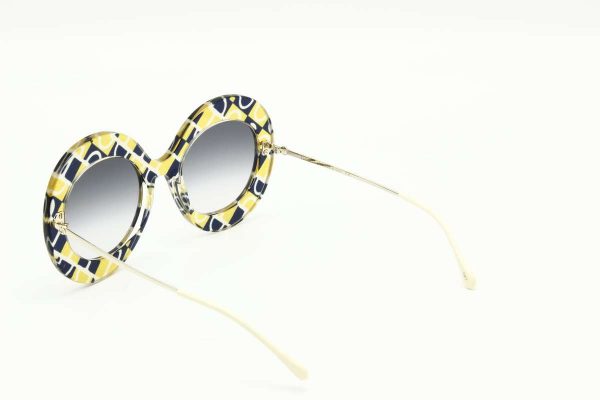 Gucci GG0894S - 001 yellow gold blue 1