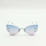 Eyepetizer Beat C1-42F - argento - lenti blu/rosa