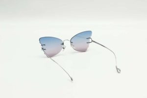 Eyepetizer Beat C1-42F - argento - lenti blu/rosa 1