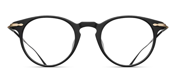 Matsuda M2056 - dto-ag - matte black - brushed gold.