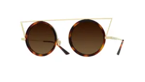 Gamine Quadrilatero - gold/dark havana